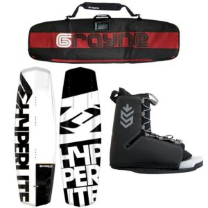 Hyperlite Agent 2023 Wakeboard Package With Tour Bindings