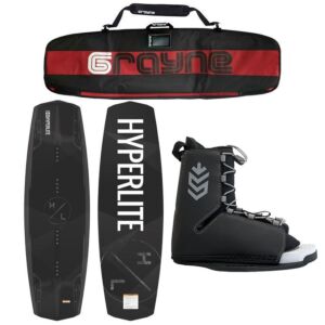 Hyperlite Destroyer 2023 Wakeboard Package With Tour Bindings