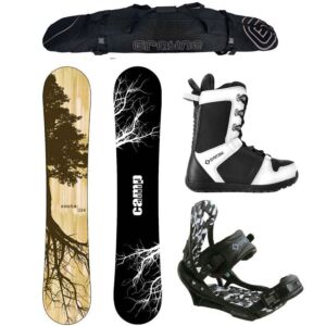 Special Camp Seven Roots CRCX 2022 and APX Complete Snowboard Package