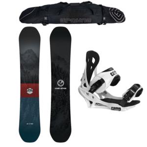 Special Camp Seven Redwood and Summit Men's Snowboard Package