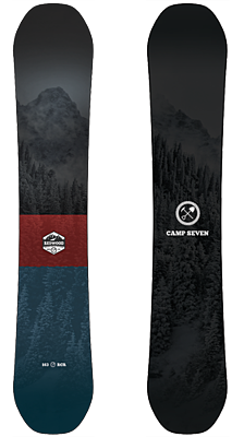 Camp Seven Redwood RCRX 2023 Snowboard-158 cm (Scratch)