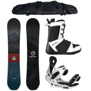 New Years Special Camp Seven Redwood RCRX and Summit Snowboard Package