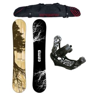X-Mas Special Camp Seven Roots CRCX and APX Men's Snowboard Package