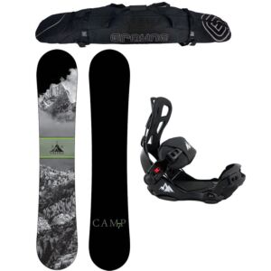 New Years Special Snowboard Package Camp Seven Valdez and LTX Rear Entry Bindings