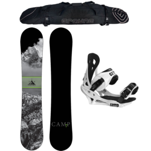 Special Camp Seven Valdez and Summit Binding Men's Snowboard Package