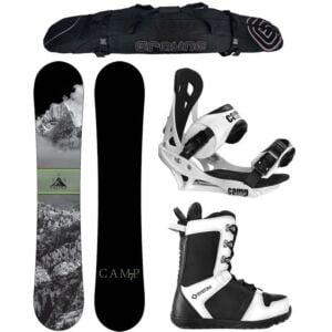 X-Mas Special Camp Seven Valdez and Summit Complete Snowboard Package