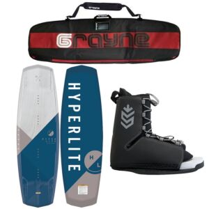 Hyperlite Vapor 2023 Wakeboard Package With Tour Bindings