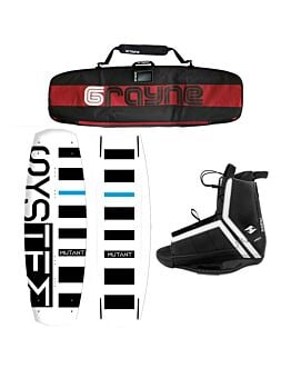 Special Hyperlite and System Mutant 2024 Wakeboard Package With Agent Bindings