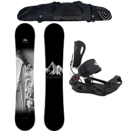 Special Snowboard Package System Timeless and MTN Rear Entry Bindings