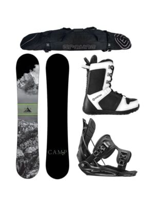 Special Camp Seven Valdez, APX and Flow Men's Complete Snowboard Package