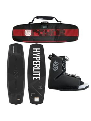 Hyperlite Destroyer 2023 Wakeboard Package With Tour Bindings