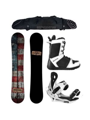 Special Camp Seven Drifter and Summit Men's Snowboard Package
