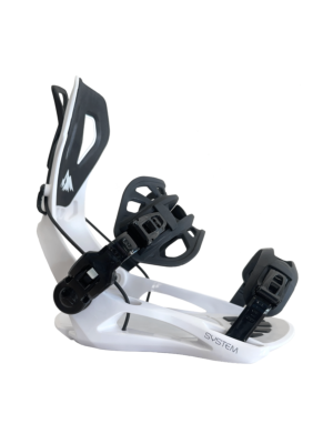 System 2024 Epic Men's Rear Entry Step-In Snowboard Bindings