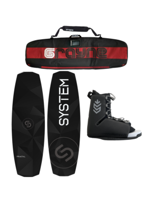 Special System Fractal 2023 Wakeboard Package With Tour Bindings