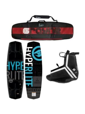Hyperlite Machete 2023 Wakeboard Package With Agent Bindings
