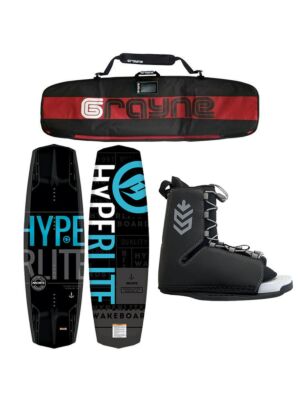 Hyperlite Machete 2023 Wakeboard Package With Tour Bindings