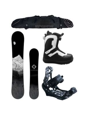 Special System MTN and Pro Twist Boots Complete Men's Snowboard Package