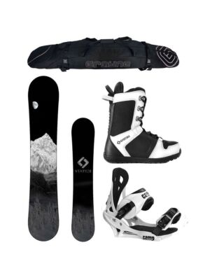 New Years Special System MTN and Summit Complete Men's Snowboard Package