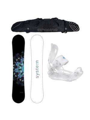New Years Special MTNW and Lux Women's Snowboard Package