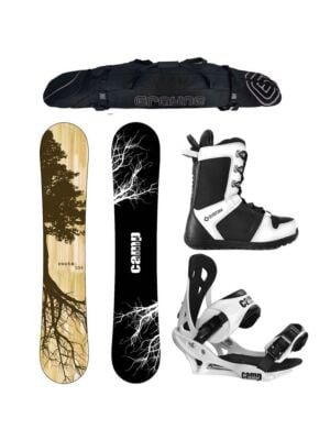 X-Mas Special Camp Seven Roots CRCX and APX 2023 Complete Snowboard Package