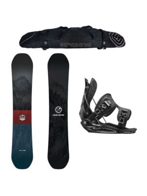 X-Mas Special Camp Seven Redwood and Flow Men's Snowboard Package