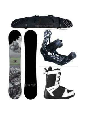 X-Mas Special Camp Seven Valdez and APX Complete Men's Snowboard Package