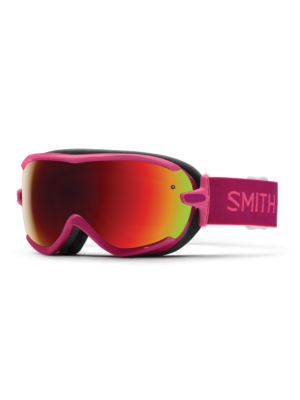 Smith Women's Virtue Fuchsia Static Goggle w/Red Sensor Lens 